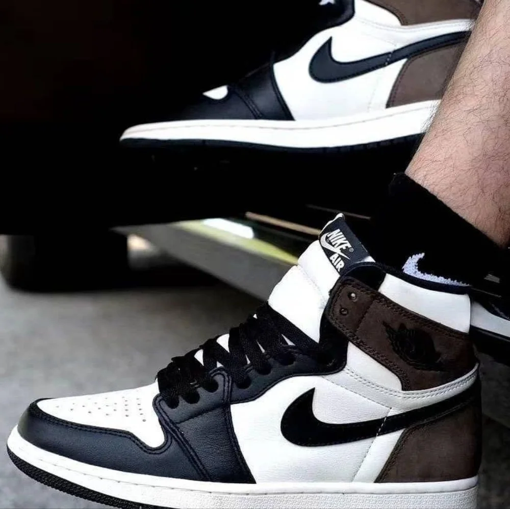 AIR JORDAN RETRO 1 OG HIGH DARK MOCHA Multicolor shoes 10 mens